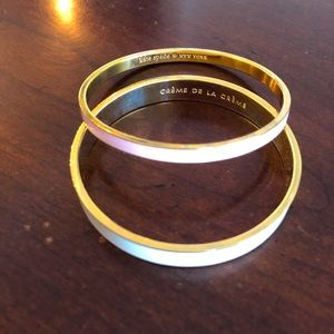 Kate Spade Enamel Bangle Bracelet Set